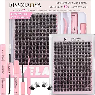 168 pcs individual eyelashes DIY extension kit